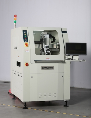 Lo strumento automatico di Genitec cambia la tagliatrice del PWB di 60000 giri/min. con il collettore di polveri GAM380AT